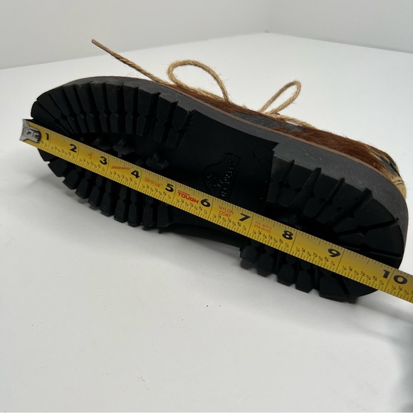 Geier Wally Calf Hair Cow Print Oxford Shoes Size 36 - Picture 13 of 13